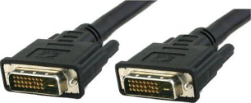 Techly ICOC-DVI-811CF DVI-Kabel 10 m DVI-D Schwarz