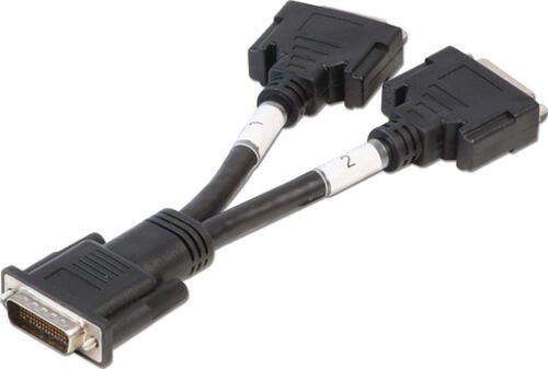 Lindy 41009 Videokabel-Adapter 0,016 m DMS 2 x DVI Schwarz