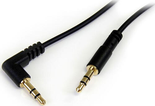 StarTech.com 1,8m 3,5mm Stereo Audiokabel rechts gewinkelt - St/St