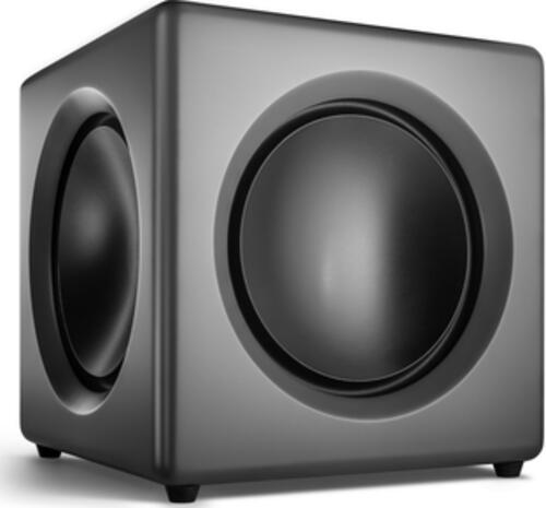 Wavemaster FUSION Grau Aktiver Subwoofer 125 W