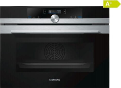 Siemens iQ700 CB674GBS3 Backofen 47 l A+ Schwarz, Edelstahl