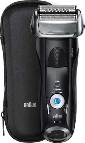 Braun 7842s Folienschaber Trimmer Schwarz, Chrom