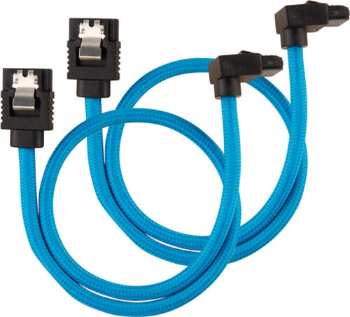 Corsair CC-8900281 SATA-Kabel 0,3 m Schwarz, Blau