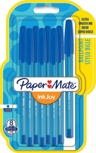 Papermate InkJoy 100 ST Blau Stick-Kugelschreiber Medium 8 Stück(e)