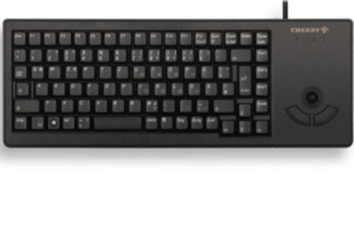 CHERRY XS G84-5400 Tastatur USB AZERTY Französisch Schwarz