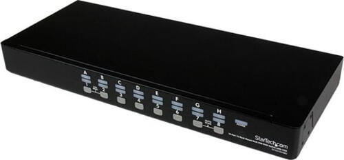 StarTech.com 16 Port 1HE USB VGA KVM Switch mit OSD zur Rack-Montage