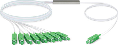 Ubiquiti UF-SPLITTER-8 InfiniBand/Glasfaserkabel 4,06 m SC 8x SC Weiß