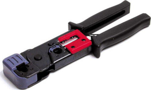 StarTech.com RJ45 + RJ11 Strip & Crimp Tool