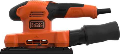 Black & Decker BEW220 Schwingschleifer 14000 RPM Schwarz, Orange