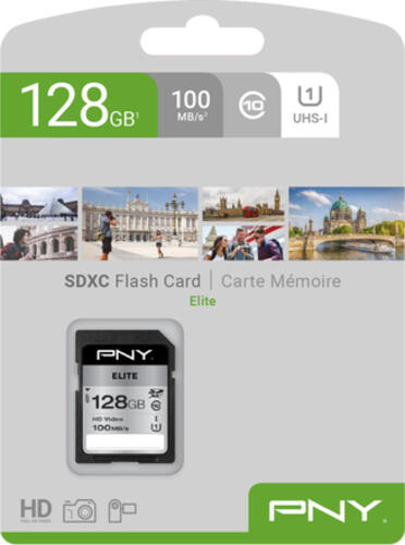 PNY Elite 128 GB SDXC UHS-I Klasse 10