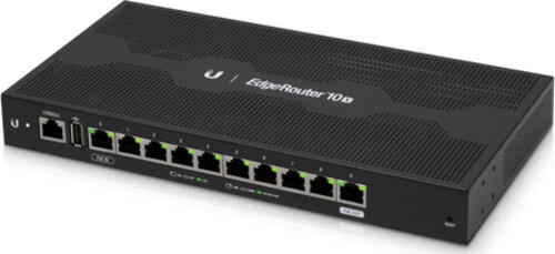 Ubiquiti EdgeRouter 10X Kabelrouter Schwarz