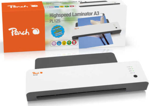 Peach PL125 Laminiergerät Heisslaminator 600 mm/min Weiß