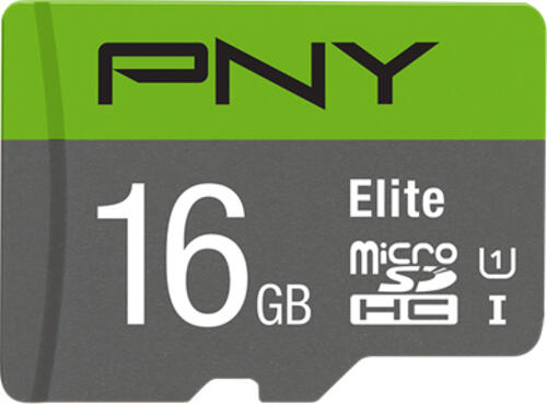 PNY Elite microSDHC 16GB UHS-I Klasse 10