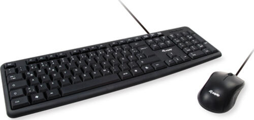 Equip 245203 Tastatur Maus enthalten Büro USB QWERTY Italienisch Schwarz