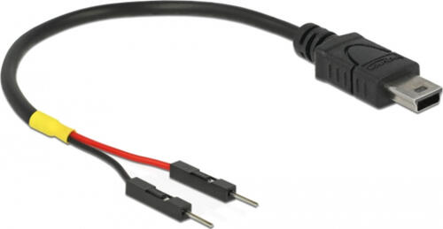 DeLOCK 85412 USB Kabel 0,1 m Mini-USB B Schwarz