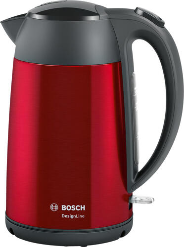 Bosch TWK3P424 Wasserkocher 1,7 l 2400 W Grau, Rot