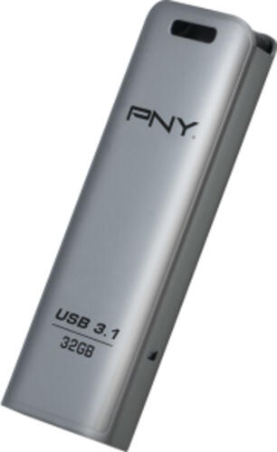 PNY FD32GESTEEL31G-EF USB-Stick 32 GB 3.2 Gen 1 (3.1 Gen 1) Edelstahl