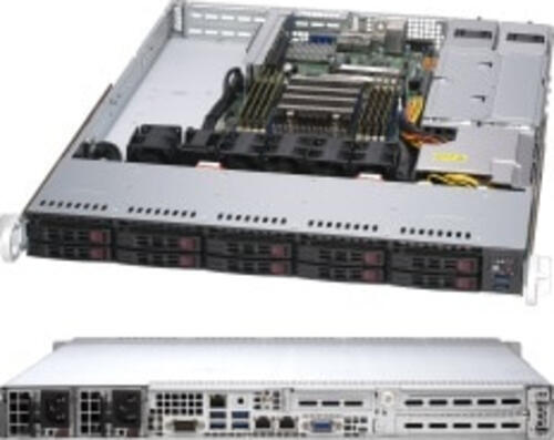 Supermicro A+ Server 1114S-WTRT Socket SP3 Rack (1U) Schwarz