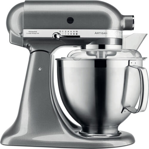 KitchenAid Artisan 5KSM185PSEMS Medallion silber