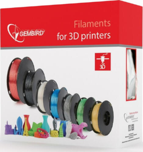 Gembird 3DP-PLA1.75-02-MAR 3D-Druckmaterial Polyacticsäure (PLA) Marmor 1 kg