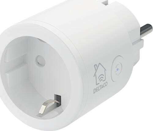 Deltaco SH-P01 Smart Plug 2400 W Haus Weiß