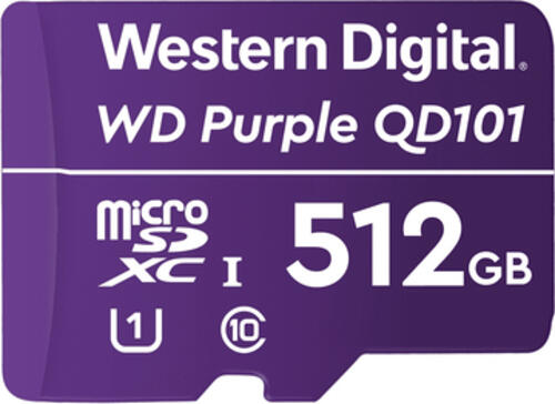 Western Digital WD Purple SC QD101 512 GB MicroSDXC Klasse 10