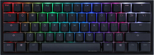 Ducky One 2 Mini RGB Tastatur USB Schweiz Schwarz