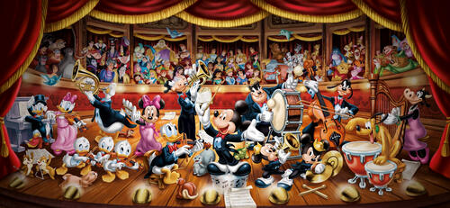 Clementoni Disney Orchestra Puzzlespiel 13200 Stück(e) Cartoons