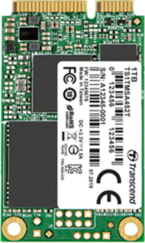 Transcend MSA452T-I 512 GB mSATA Serial ATA III 3D TLC NAND