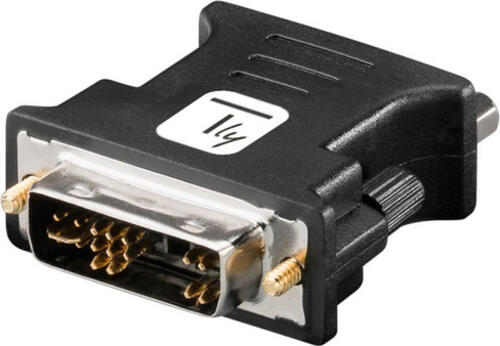 Techly IADAP-DVI-8600T Kabeladapter DVI-A VGA Schwarz