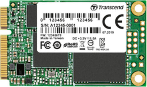 Transcend MSA452T2 64 GB mSATA Serial ATA III 3D NAND