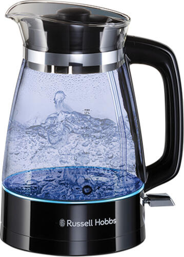 Russell Hobbs 26080-70 Wasserkocher 1,7 l 2400 W Schwarz, Transparent