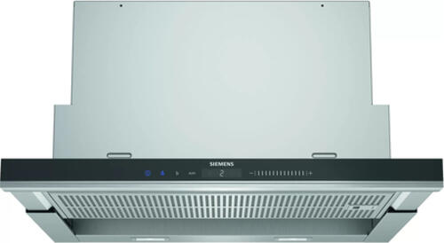 Siemens iQ700 LI69SA684 Dunstabzugshaube Halb eingebaut (Pullout) Schwarz, Edelstahl 935 m/h A