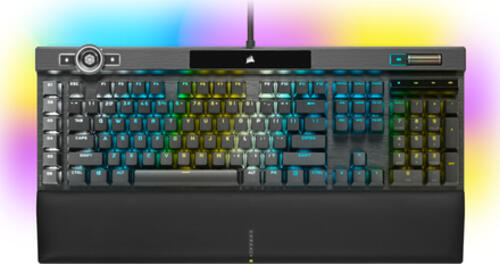 Corsair K100 RGB Mechanical Gaming Tastatur USB QWERTZ Deutsch Schwarz