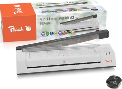 Peach 511057 Laminiergerät Kalt-/Warmlaminator 250 mm/min Weiß