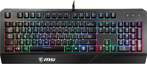 MSI VIGOR GK20 Tastatur Gaming USB QWERTZ Deutsch Schwarz