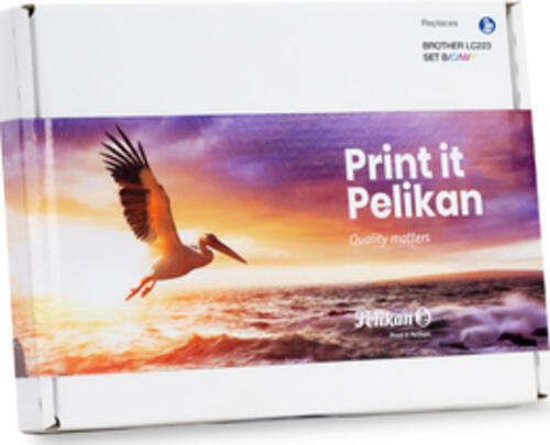 Pelikan PromoPack P47 Druckerpatrone 4 Stück(e) Kompatibel Schwarz, Cyan, Magenta, Gelb