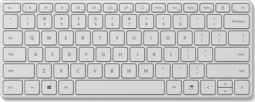 Microsoft Designer Compact Tastatur Universal Bluetooth QWERTZ Deutsch Weiß