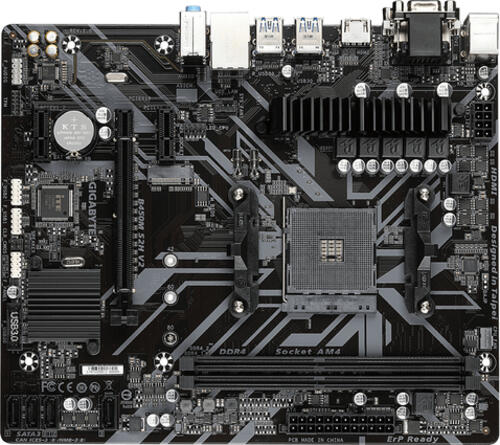 GIGABYTE B450M S2H V2 Motherboard AMD B450 Sockel AM4 micro ATX