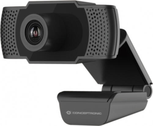 Conceptronic AMDIS 1080P Full HD-Webcam mit Mikrofon