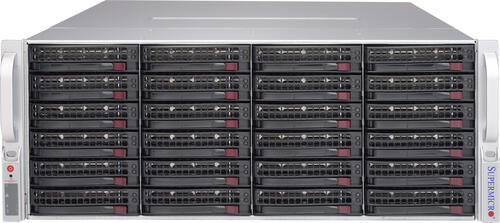 Supermicro CSE-847E2C-R1K23JBOD Disk-Array Rack (4U) Schwarz