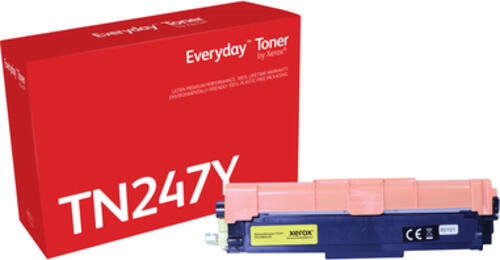 Everyday  Gelb Toner von Xerox, kompatibel mit Brother TN247Y, High capacity