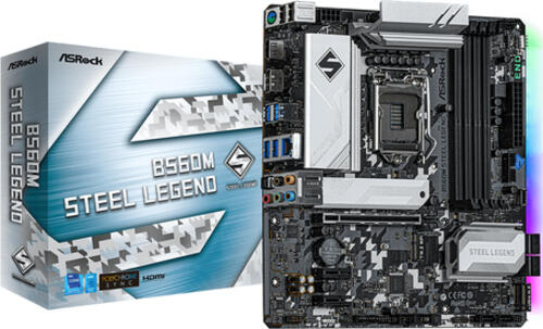 Asrock B560M Steel Legend Intel B560 LGA 1200 (Socket H5) micro ATX