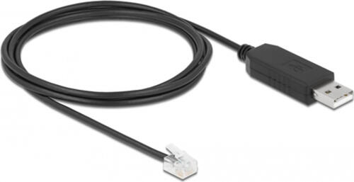 DeLOCK Adapterkabel USB Typ-A zu Seriell RS-232 RJ12 mit ESD Schutz Skywatcher 2 m