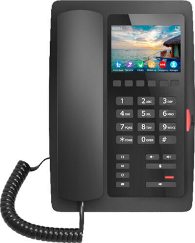 Fanvil H5W IP-Telefon Schwarz 2 Zeilen WLAN