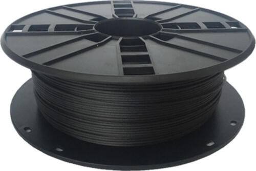 Gembird 3DP-PLA1.75-02-CARBON 3D-Druckmaterial Polyacticsäure (PLA) Schwarz 800 g