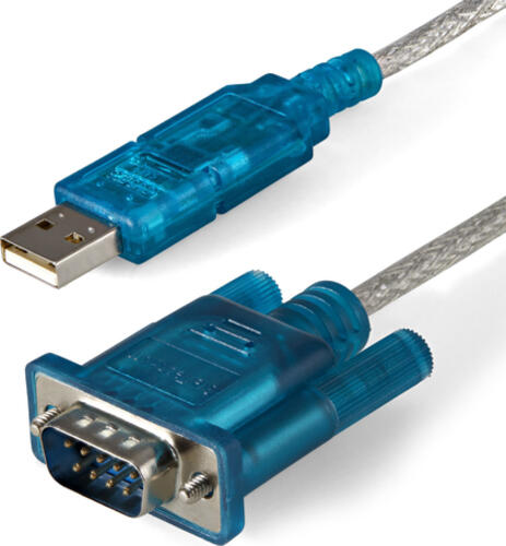 StarTech.com USB 2.0 auf Seriell Adapter Kabel - USB zu RS232 / DB9 Konverter 0,9m