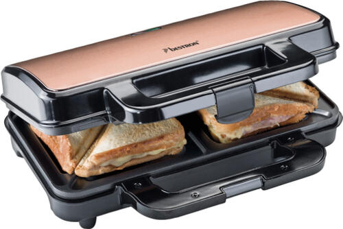 Bestron ASM90XLCO Sandwich-Toaster 900 W Schwarz