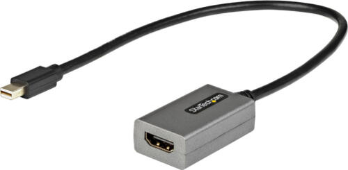 StarTech.com Mini DisplayPort auf HDMI Adapter - mDP auf HDMI Dongle - 1080p - mDP 1.2 auf HDMI Monitor/Display - Video Konverter - 30cm langes Kabel - Verbesserte Version von MDP2HDMI