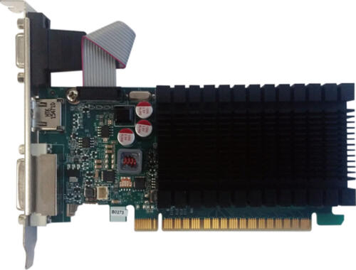 Manli GeForce GT 710, 2GB DDR3 Grafikkarte, VGA, DVI, HDMI